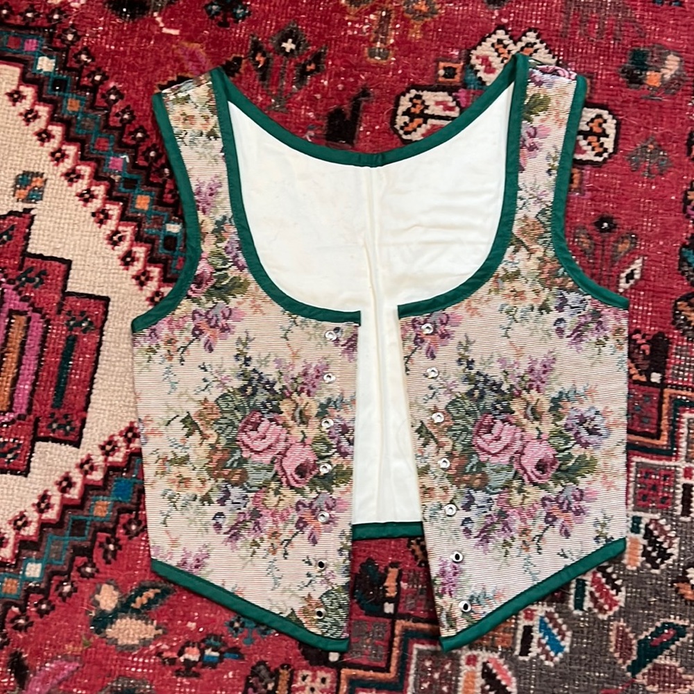 Floral Tapestry Bodice